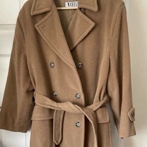 🌸Max Mara🌸 Marella Classic Belted Angora Camel Coat🦋🌼 Camel color